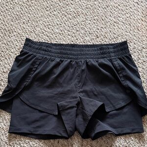 Black Women's Athletic Shorts